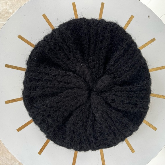 Vintage Wool Blend Knit Beret - Picture 3 of 6
